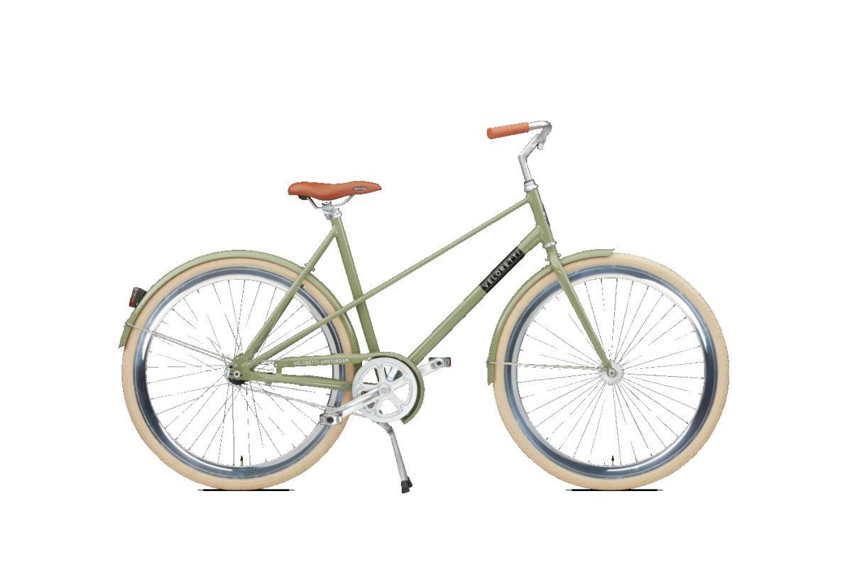 Veloretti Cafe racer Lage instap Desert Moss Lage instap 2025-52 cm-Desert Moss - Afbeelding 8