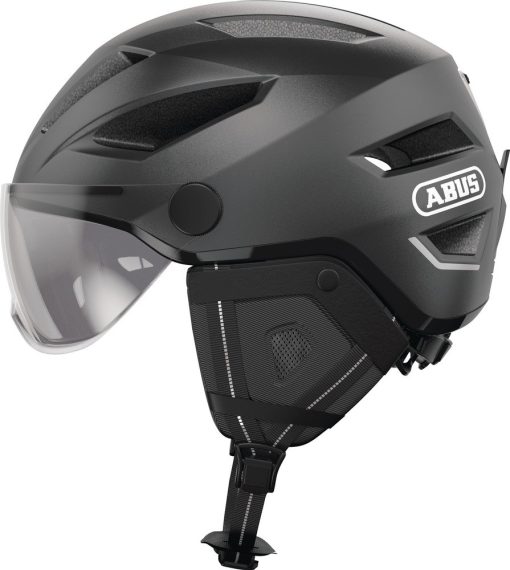 Abus helm pedelec 2.0 ace titan l (59-62) Grijs-L-Grijs