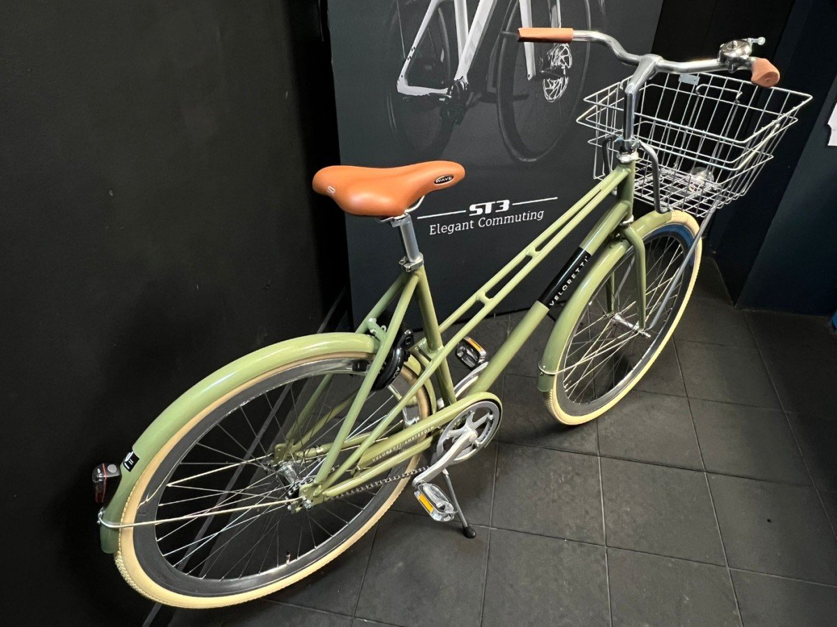 Veloretti Cafe racer Lage instap Desert Moss Lage instap 2025-52 cm-Desert Moss - Afbeelding 4