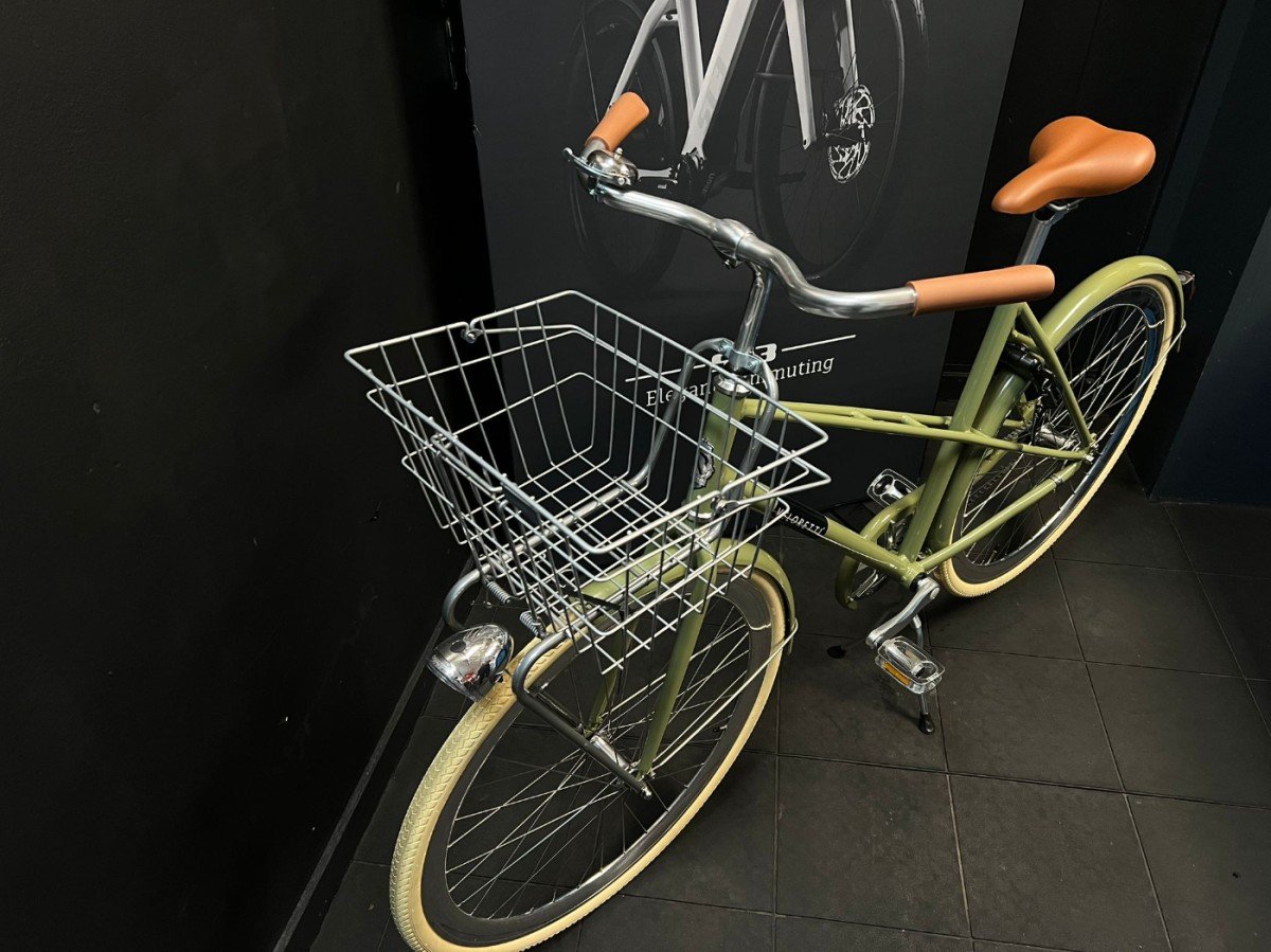 Veloretti Cafe racer Lage instap Desert Moss Lage instap 2025-52 cm-Desert Moss - Afbeelding 2